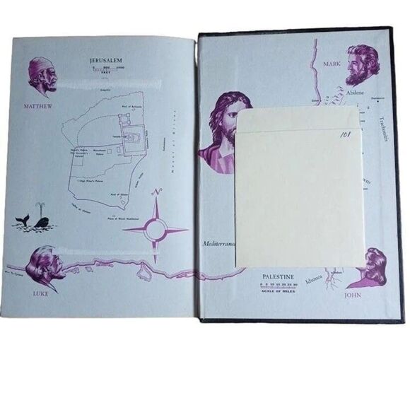 The Christ of the Gospels Black Hardcover Book William F. Beck Concordia 1960 - Picture 7 of 7